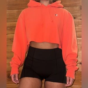 CHAMPION CROP SWEATSHIRT
